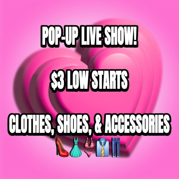 PLEASE LIKE THIS FLYER TO BE NOTIFIED-WEDNESDAY & THURSDAY @6:30 PM!👠👗👞👜👙💄👖👔 - Picture 17 of 17